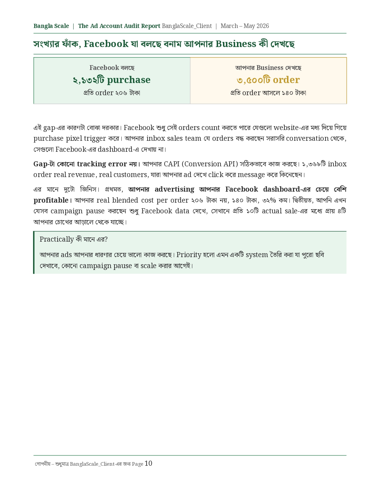 রিপোর্ট স্যাম্পল ৫